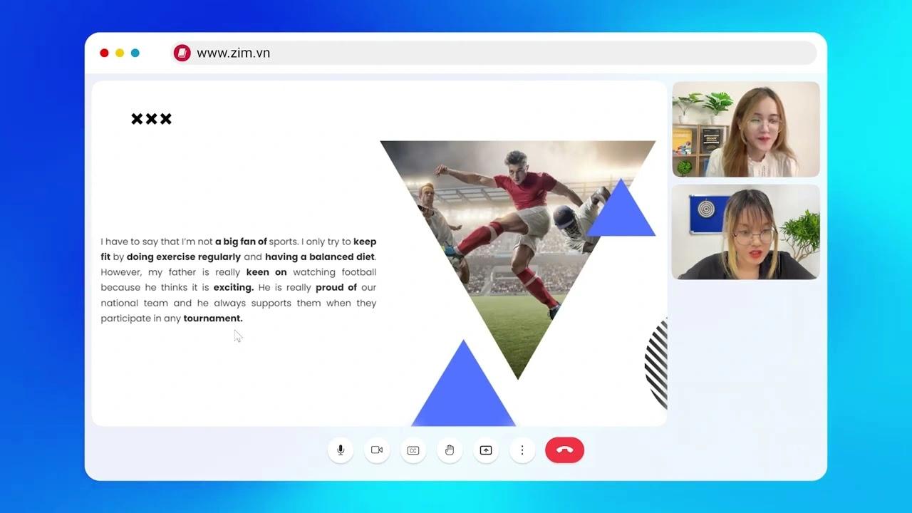 Trải nghiệm lớp học On-Demand tại ZIM