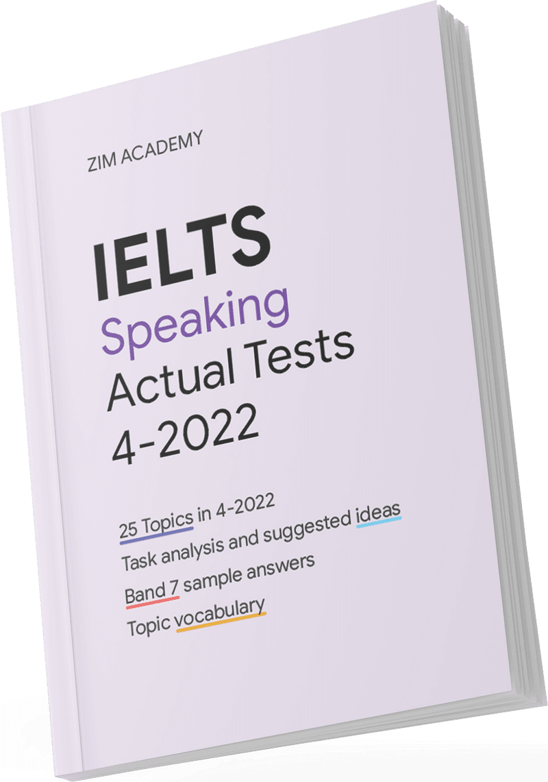 IELTS Speaking Actual Tests  April 2022 - Tổng hợp và giải đề thi IELTS Speaking tháng 4/2022