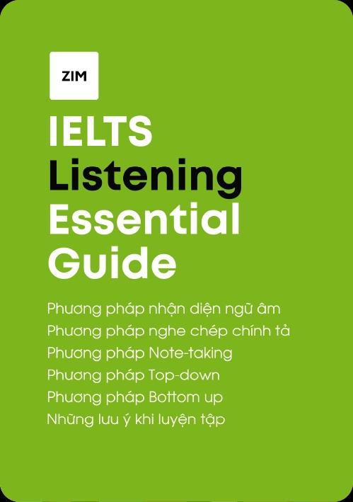IELTS Listening Essential Guide