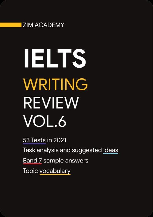 IELTS Writing Review Vol6 - Tổng hợp và Giải đề thi thật IELTS Writing 2021