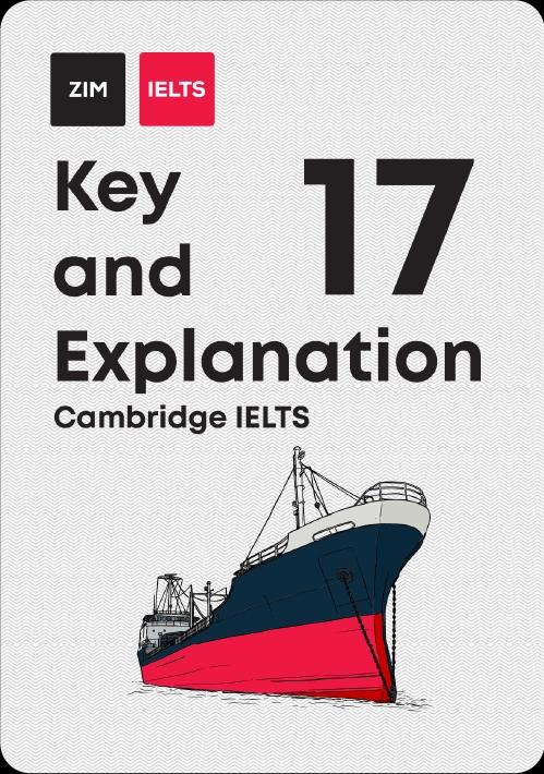 Cambridge English IELTS 17 - Key and Explanation - Giải thích chi tiết đáp án Cambridge IELTS 17