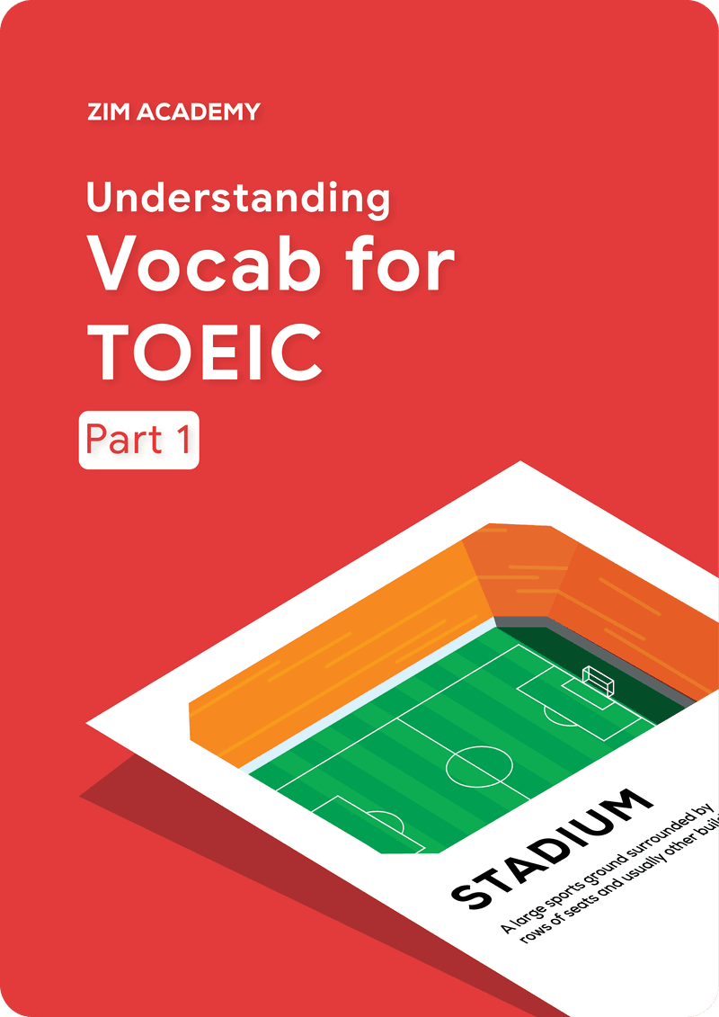 Sách Understanding Vocab for TOEIC part 1 - Từ vựng trong bài thi TOEIC part 1