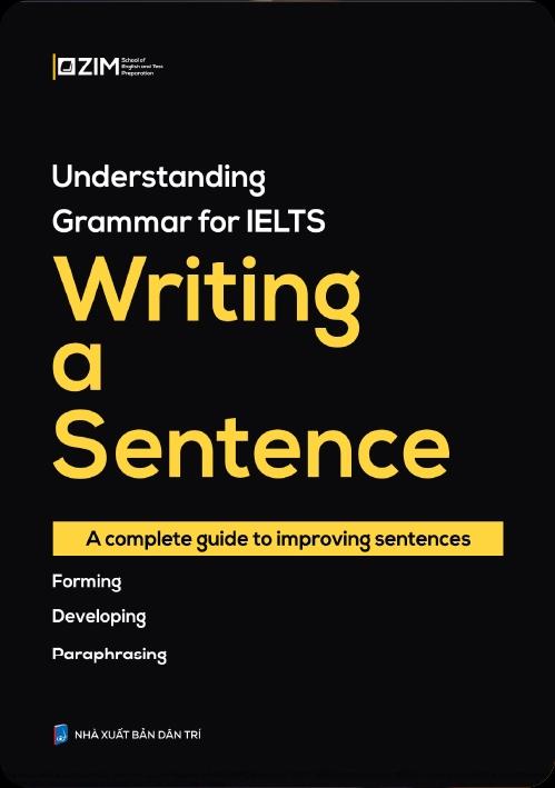 Understanding Grammar for IELTS - Write a sentence