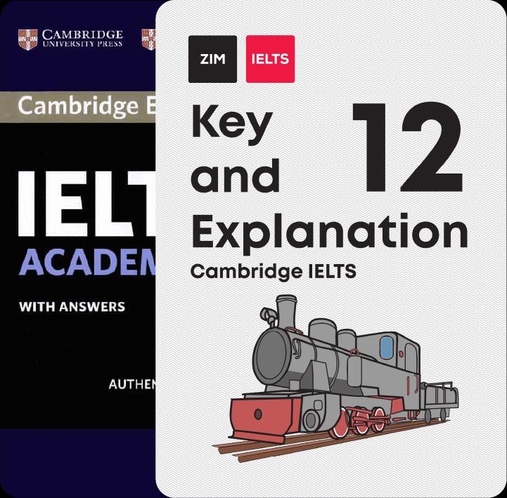 Combo Cambridge English IELTS 12 & Cambridge English IELTS 12 - Key and Explanation