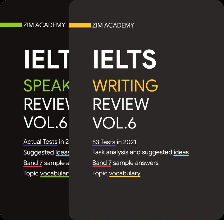 Combo IELTS Review Vol 6 - Tổng hợp và Giải đề thi thật IELTS Writing & Speaking 2021