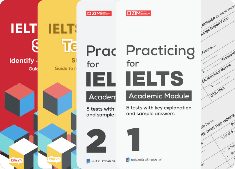 Combo Ebook IELTS Reading + Practicing for IELTS