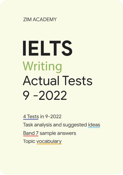 IELTS Writing Actual Tests September 2022 - Tổng hợp và giải đề thi IELTS Writing tháng 9/2022