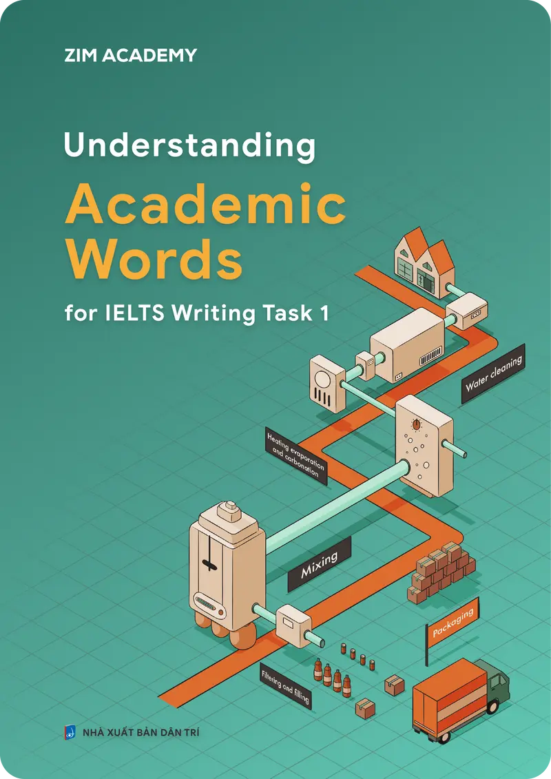 Sách Understanding Academic Words for IELTS Writing Task 1 - Từ vựng học thuật trong bài thi Writing Task 1