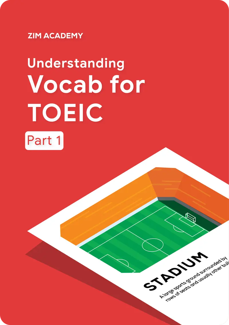Sách Understanding Vocab for TOEIC part 1 - Từ vựng trong bài thi TOEIC part 1